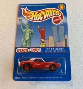 Hot Wheels Otter Pop's Red '67 Chevy Camaro w/RR's