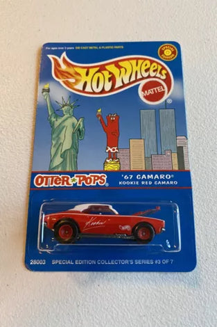 Hot Wheels Otter Pop's Red '67 Chevy Camaro w/RR's