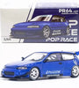 Pop Race Honda Pandem Civic EG6 Blue 1/64 PR640127