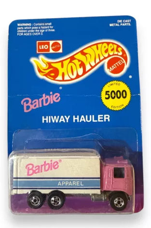 LEO HOT WHEELS BARBIE PINK HIWAY HAULER