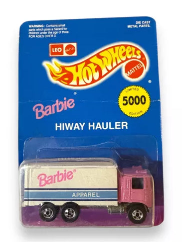 LEO HOT WHEELS BARBIE PINK HIWAY HAULER