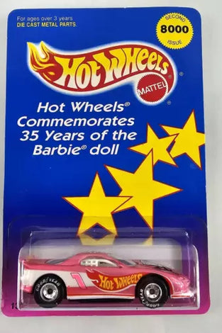 HOT WHEELS BARBIE DARKER PINK CAMARO