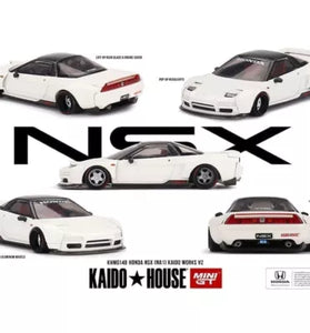 Kaido House 1:64 Honda NSX (NA1) Kaido Works V2 WHITE