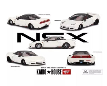 Kaido House 1:64 Honda NSX (NA1) Kaido Works V2 WHITE