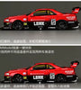 CM MODEL LB-ER34 ADVAN SUPER SILHOUETTE NISSAN SKYLINE w/EXTRA WHEELS