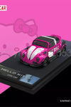 COOL CAR HELLO KITTY DARK PINK VOLKSWAGEN BUG #'D TO 500