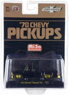 M2 MACHINES CHASE '78 CHEVY PICKUPS BLACK 1978 CHEVROLET SILVERADO 30