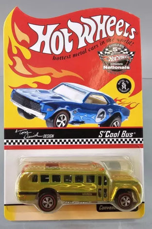 HOT WHEELS RLC 5TH NATIONALS TOM DANIELS S'COOL BUS