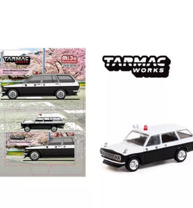 Tarmac Works 1:64 Datsun Bluebird 510 Wagon Japan Police Car – MiJo Exclusives