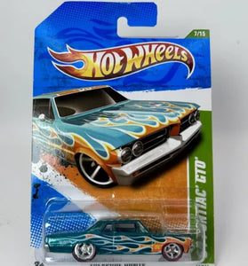 2011 HOT WHEELS SUPER TREASURE HUNT '64 PONTIAC GTO IN PROTECTO