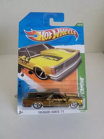 2011 HOT WHEELS SUPER TREASURE HUNT '80 EL CAMINO IN PROTECTO