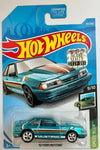 2019 HOT WHEELS SUPER TREASURE HUNT '92 FORD MUSTANG w/FACTORY STICKER