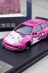 FUJI 1:64 PINK HELLO KITTY HONDA CIVIC EG6