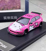 FUJI 1:64 PINK HELLO KITTY HONDA CIVIC EG6