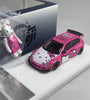 FUJI 1:64 PINK HELLO KITTY HONDA CIVIC EG6 w/KITTY FIGURE