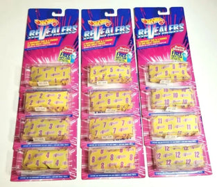 VINTAGE HOT WHEELS DAIRY QUEEN EXCLUSIVE REVEALERS SET OF (12)
