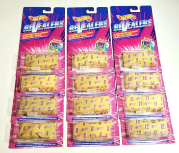 VINTAGE HOT WHEELS DAIRY QUEEN EXCLUSIVE REVEALERS SET OF (12)