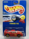 HOT WHEELS #69 RED FERRARI F40 w/GOLD ULTRA HOT WHEELS IN PROTECTO