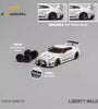 CM MODEL 1:64 Nissan LBWK Supersilhouette 35GT-RR White