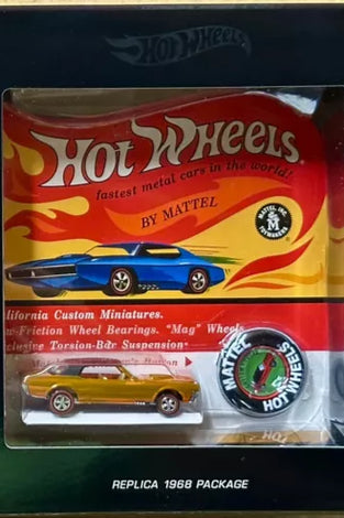 HOT WHEELS RLC 40th ANNIVERSARY ORANGE CUSTOM COUGAR