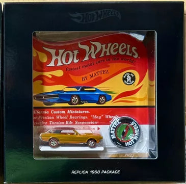 HOT WHEELS RLC 40th ANNIVERSARY ORANGE CUSTOM COUGAR