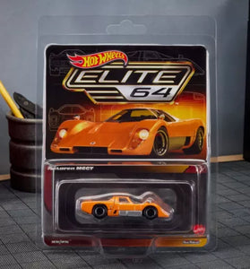 HOT WHEELS RLC ELITE 64 ORANGE MCLAREN M6GT IN PROTECTO