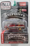 AUTO WORLD LOWRIDERS 1983 CHEVY SILVERADO ULTRA RED CHASE