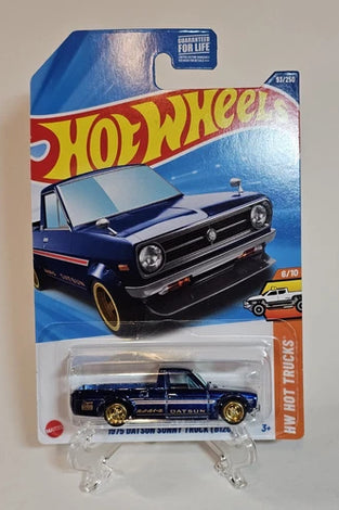 2025 SUPER TREASURE HUNT BLUE 1975 DATSUN SUNNY TRUCK (B120)