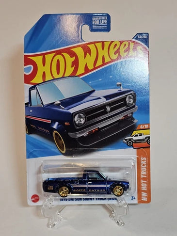 2025 SUPER TREASURE HUNT BLUE 1975 DATSUN SUNNY TRUCK (B120)