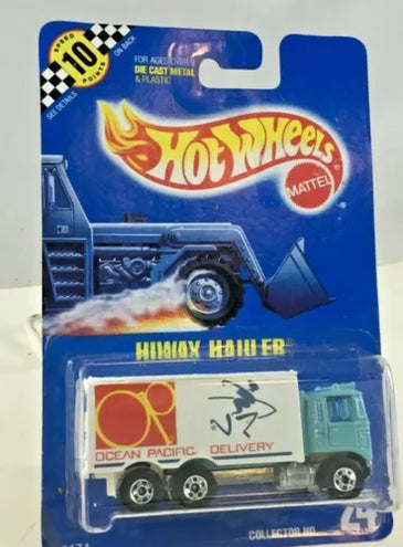 HOT WHEELS #24 OCEAN PACIFIC HIWAY HAULER w/BLACKWALLS