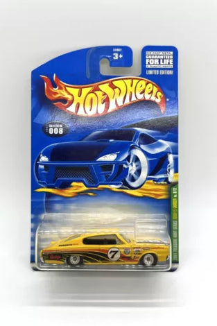 2001 HOT WHEELS TREASURE HUNT BLACK ROGER DODGER w/REAL RIDERS