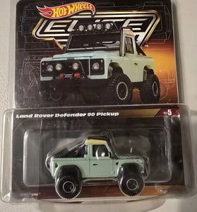 HOT WHEELS ELITE 64 LAND ROVER DEFENDER 90 PICKUP