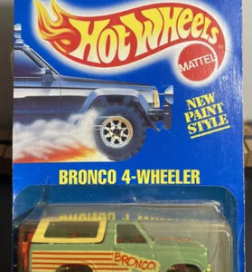 HOT WHEELS #56 TEAL BRONCO 4-WHEELER