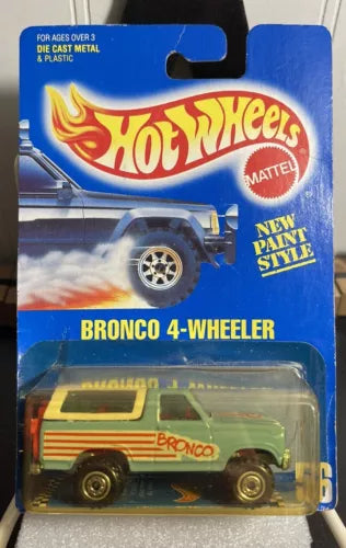 HOT WHEELS #56 TEAL BRONCO 4-WHEELER