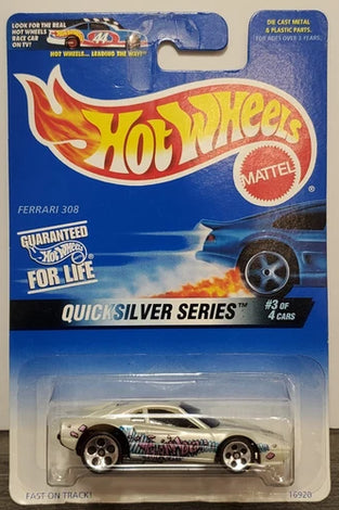 HOT WHEELS #547 WHITE FERRARI 308