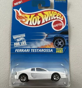 2001 HOT WHEELS #190 SILVER FERRARI 308