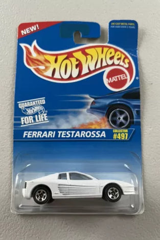 2001 HOT WHEELS #190 SILVER FERRARI 308