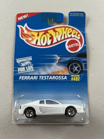2001 HOT WHEELS #190 SILVER FERRARI 308