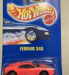 HOT WHEELS #226 PINK FERRARI 348 w/ULTRA HOT WHEELS