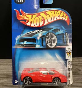 2003 HOT WHEELS #36 RED ENZO FERRARI