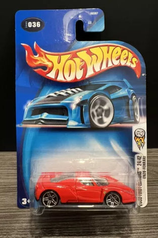 2003 HOT WHEELS #36 RED ENZO FERRARI