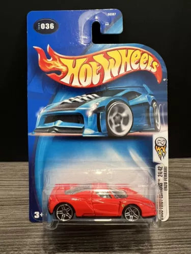 2003 HOT WHEELS #36 RED ENZO FERRARI