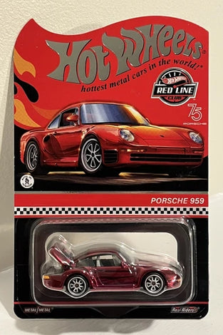 HOT WHEELS RLC RED PORSCHE 959