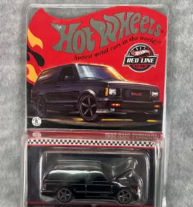 HOT WHEELS RLC BLACK 1992 GMC TYPHOON