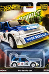 HOT WHEELS CAR CULTURE HAMMER DROP WHITE MG METRO 6R4