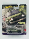 HOT WHEELS CAR CULTURE TERRA TREK GREEN TOYOTA LAND CRUISER FJ60