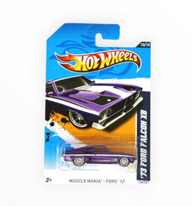 HOT WHEELS PURPLE '73 FORD FALCON XB SUPER TREASURE HUNT