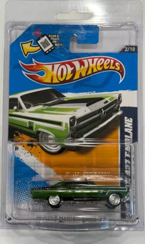 HOT WHEELS GREEN '66 FORD 427 FAIRLANE SUPER TREASURE HUNT