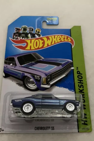 HOT WHEELS BLUE CHEVROLET SS SUPER TREASURE HUNT