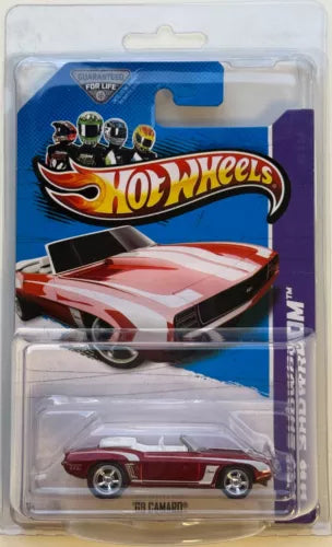 HOT WHEELS RED '69 CAMARO SUPER TREASURE HUNT